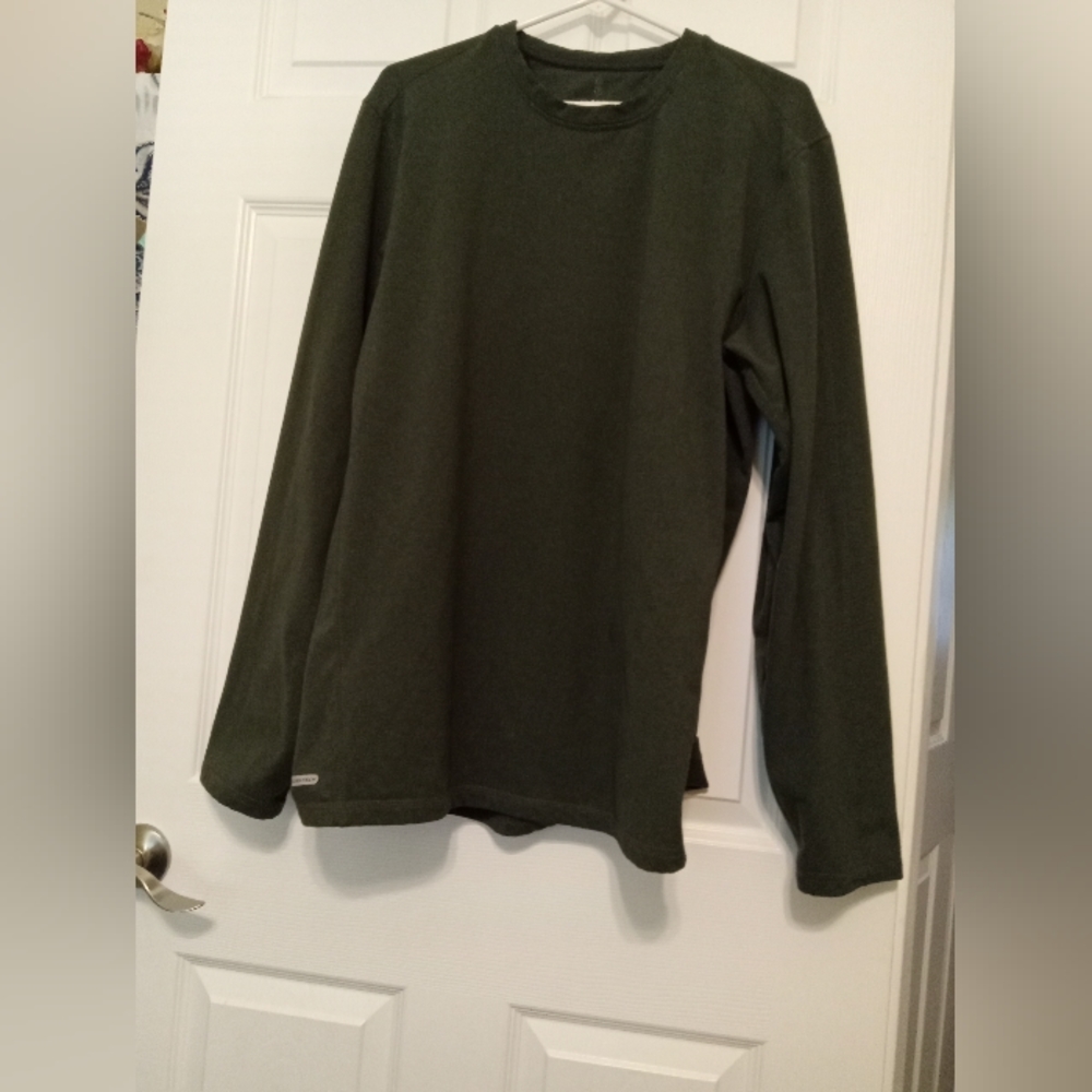 Mens Free Country Green Pullover Size XL